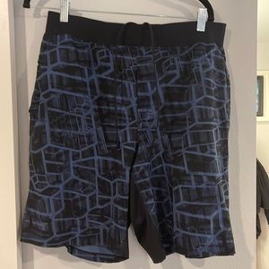 Mens lulu lemon liner less shorts